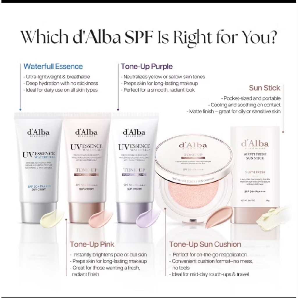 CRYSTAL - D'ALBA SUNSCREEN SERIES
