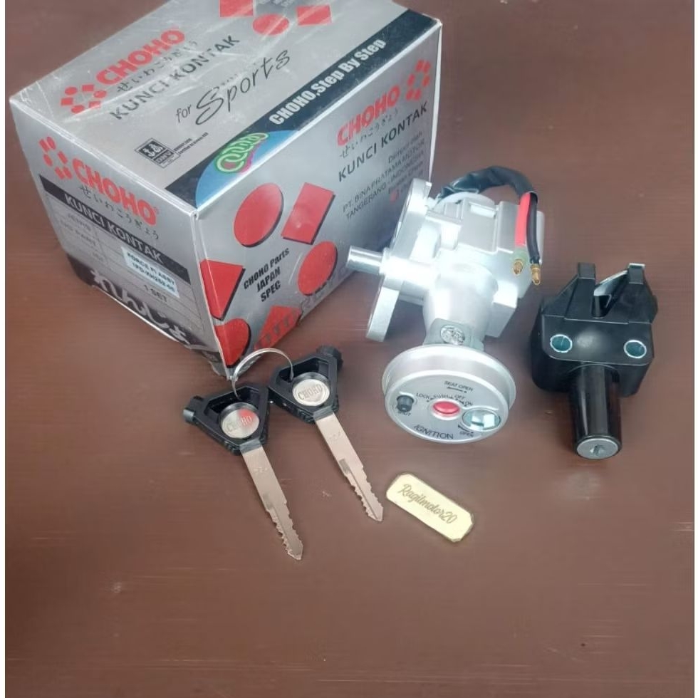 KUNCI KONTAK ASSY KEY SET PLUS KUNCI JOK FORCE FI INJEKSI KOMPLIT CHOHO