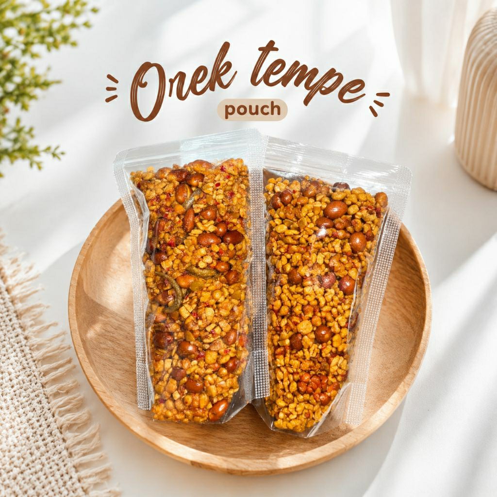 LAUK OREK TEMPE / OREG TEMPE KERING /TERI /TERI KACANG 100 GRAM