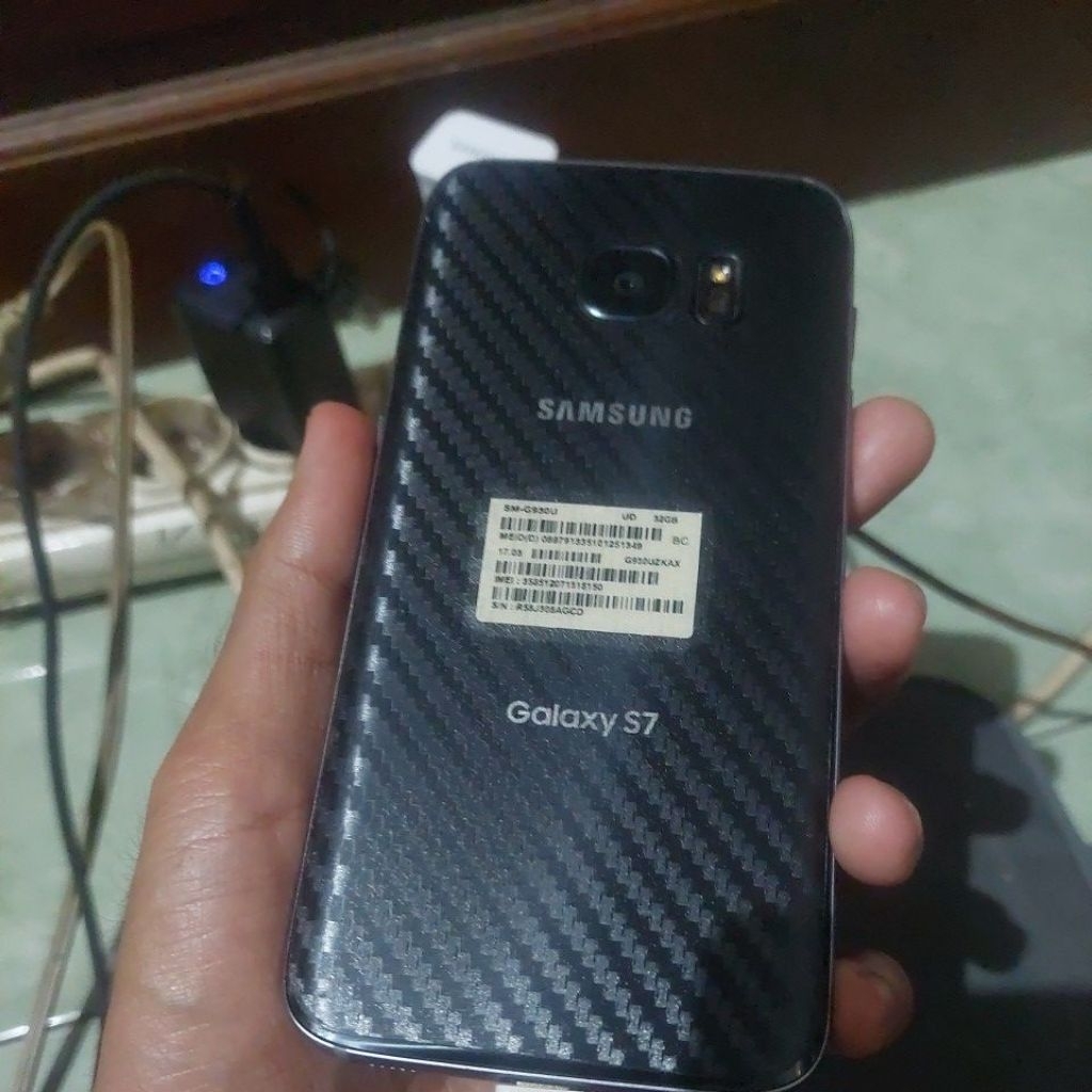 Samsung S7 Flat Second Mulus fullset ram 4/32