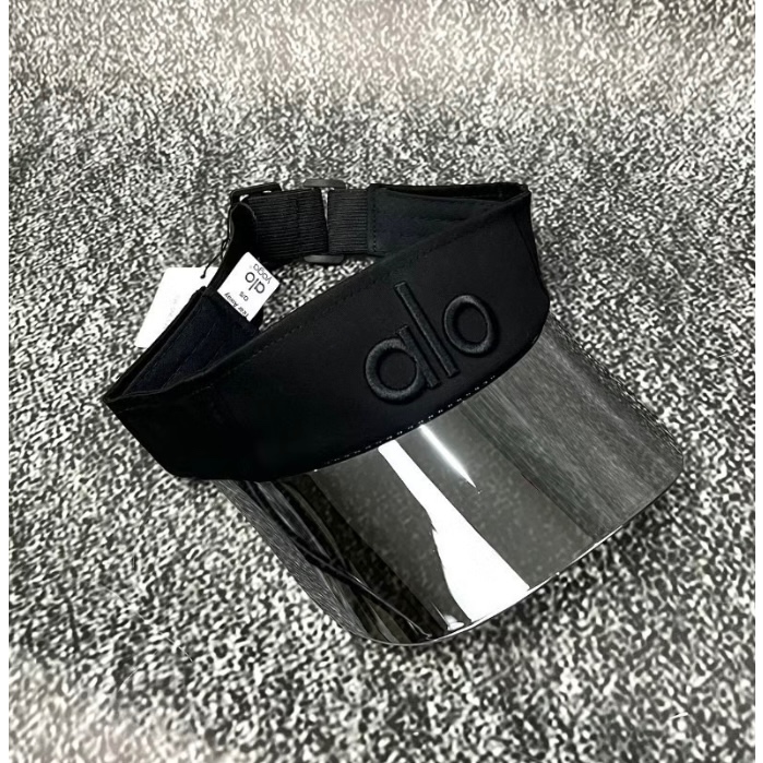 TOPI ALO YOGA VISOR SIMPLE CAPS ORIGINAL BLACK CAPS / TOPI PRIA WANITA / BEST SELLER