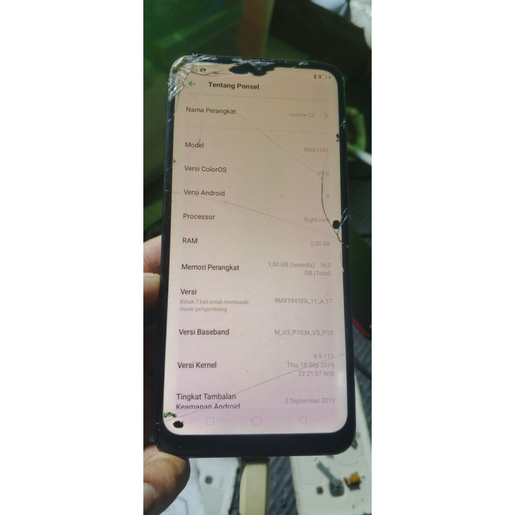 Mesin realmi c2