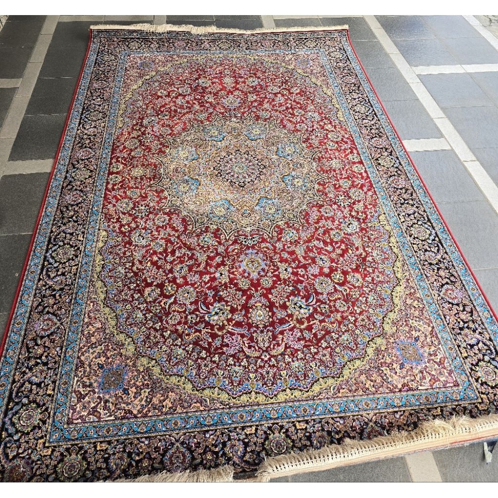 Preloved Karpet Original Klasik Iran Ukuran 200cm×300cm