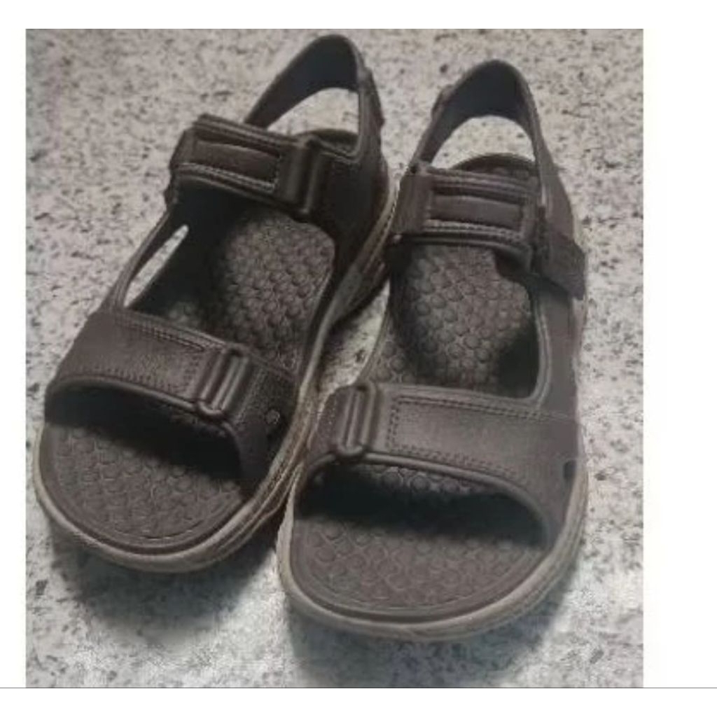 Preloved Sepatu Sandal Skechers Brown size 42cm - Sepatu Sandal Cowok - Sandal Pria - Sepatu Sandal 