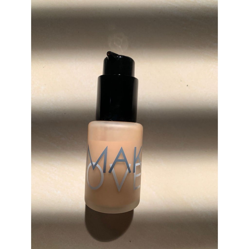 preloved makeover shade 01 ochre liquid foundation