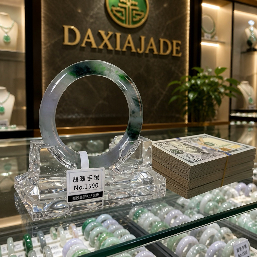 GELANG GIOK ES LUXURY ICE JADE
