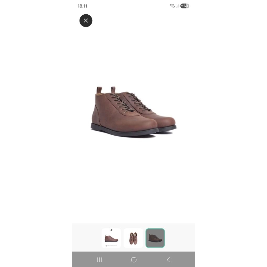 Sepatu Leather Otiv Original