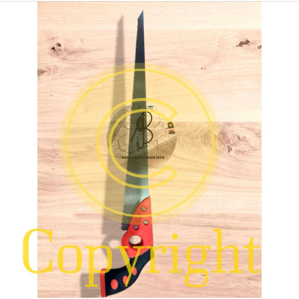 Gergaji Kayu Hisuka 16 Inch / 400mm - Compass Saw Gergaji Lancip Lubang Kayu & Triplek High Quality