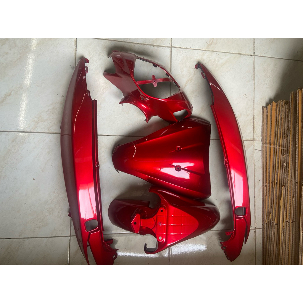 body halus fullset spacy karbu warna putih