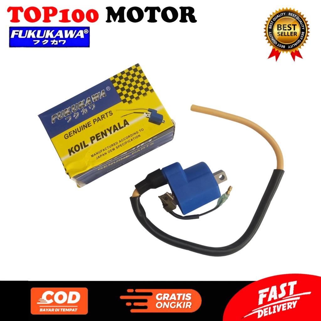FUKUKAWA COIL PENYALA SMASH . KOIL PENGAPIAN RACING FKW