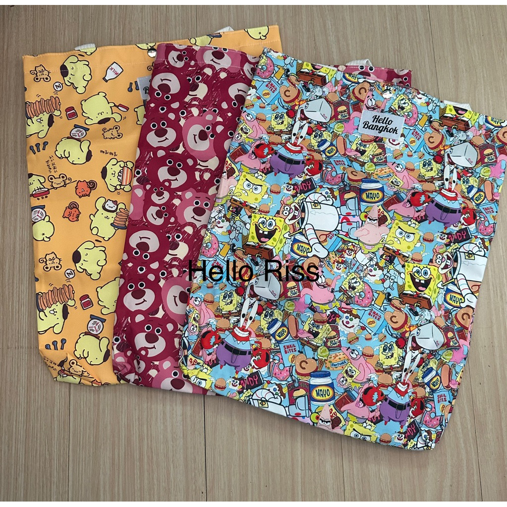 tote bag tas wanita hello bangkok ori bangkok tas jinjing