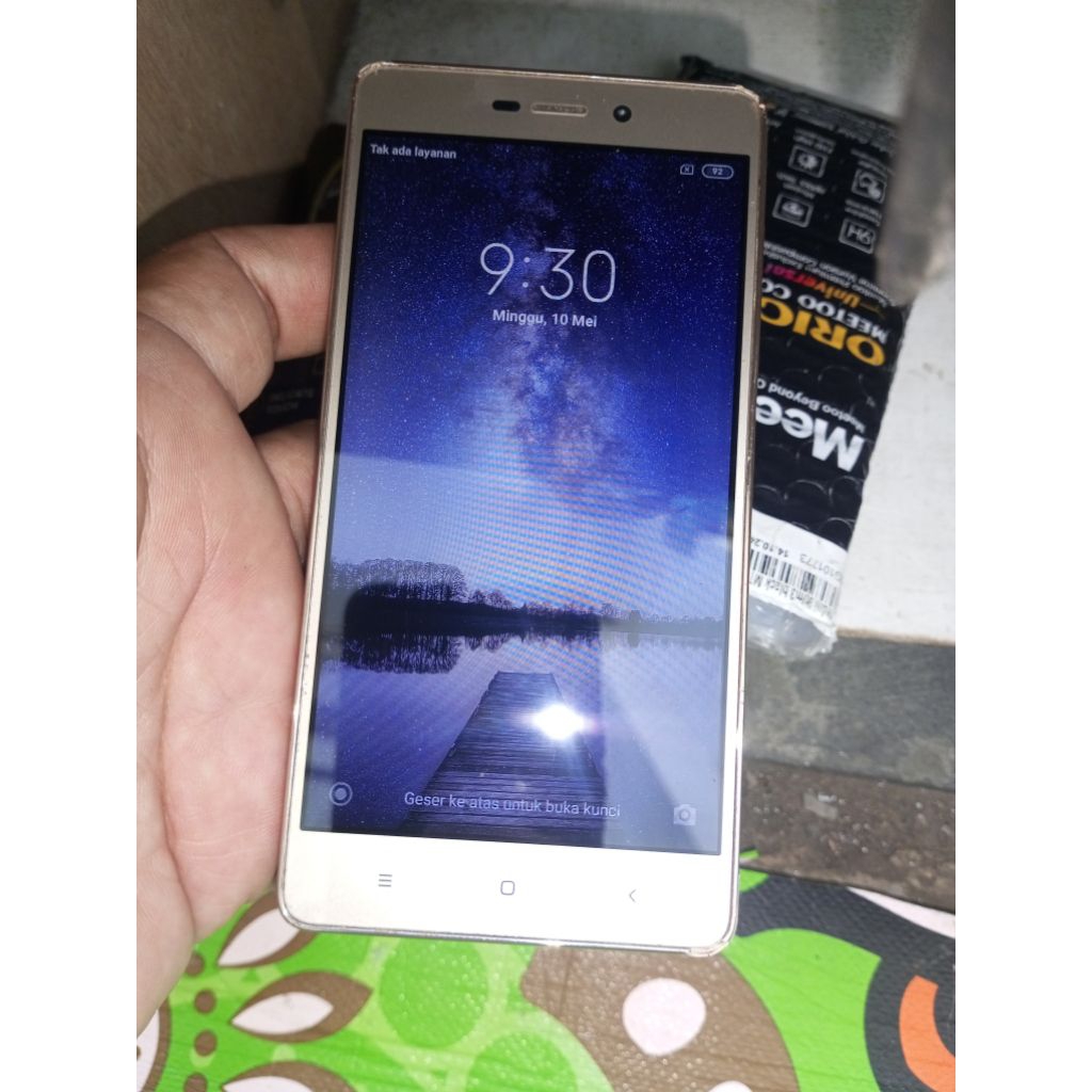 lcd touchscreen frame redmi 3s ORI minus