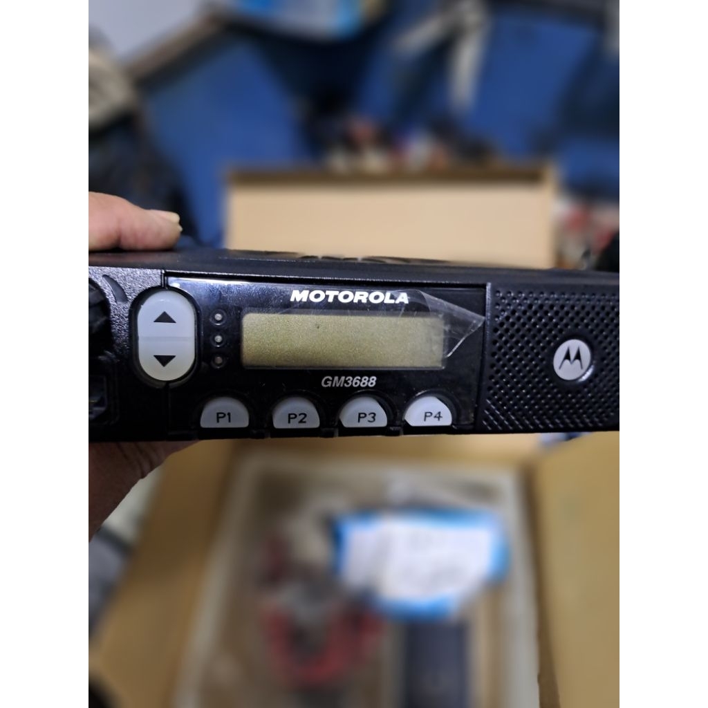 Rig Motorola Gm3688 Uhf Kondisi New Radio Motorola Frekuensi Uhf 403 Mhz Baru Bahan Repeater Motorol