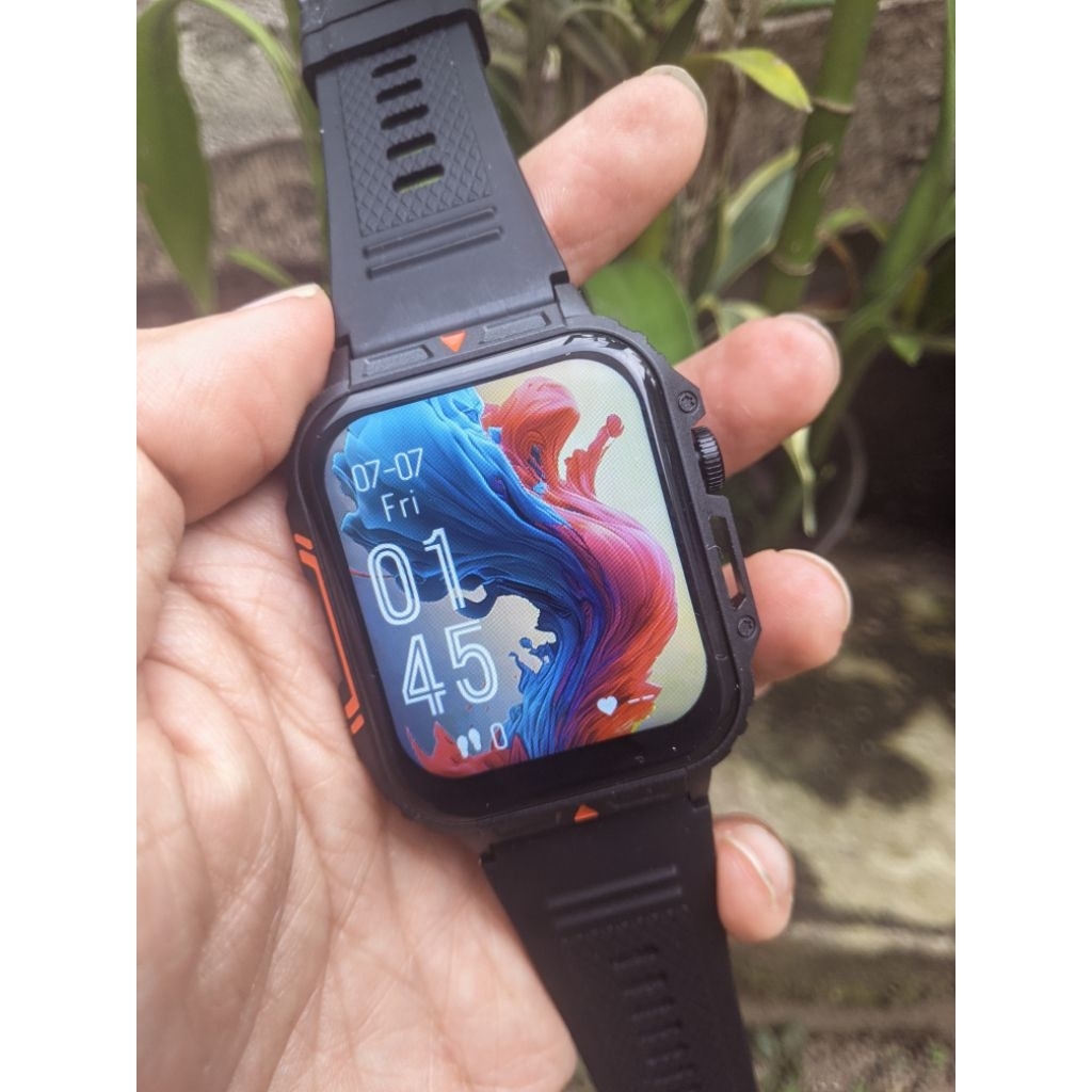Jam Smartwatch Lige kotak Mi Military