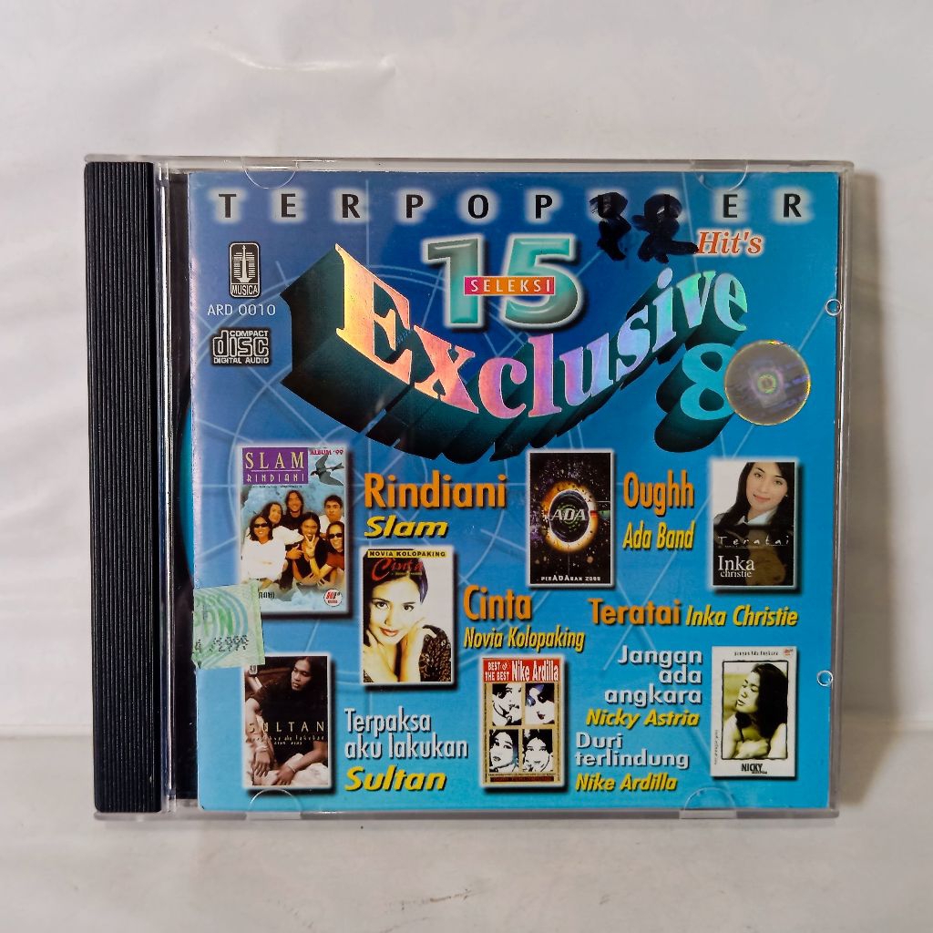 (Tanpa Cover Belakang) CD 15 Seleksi Exclusive Terpopuler