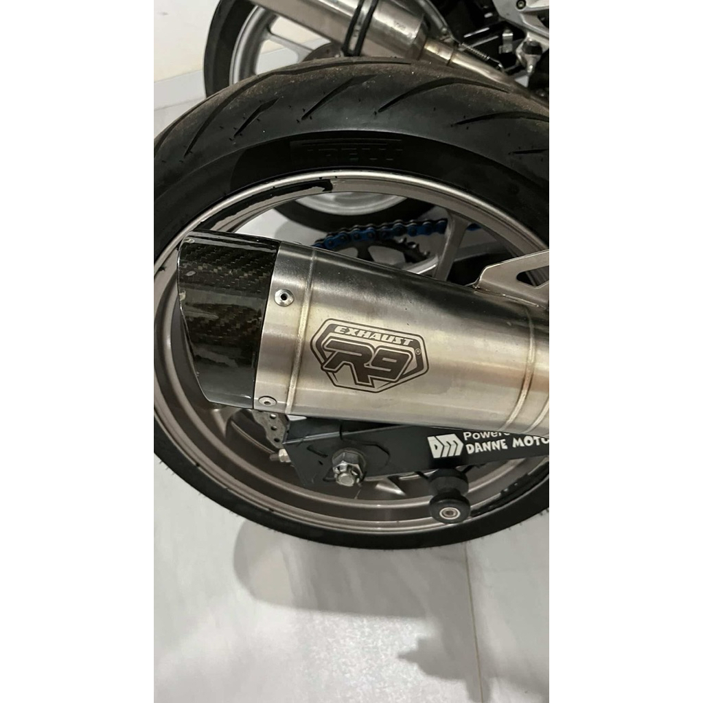 knalpot r9 full system original