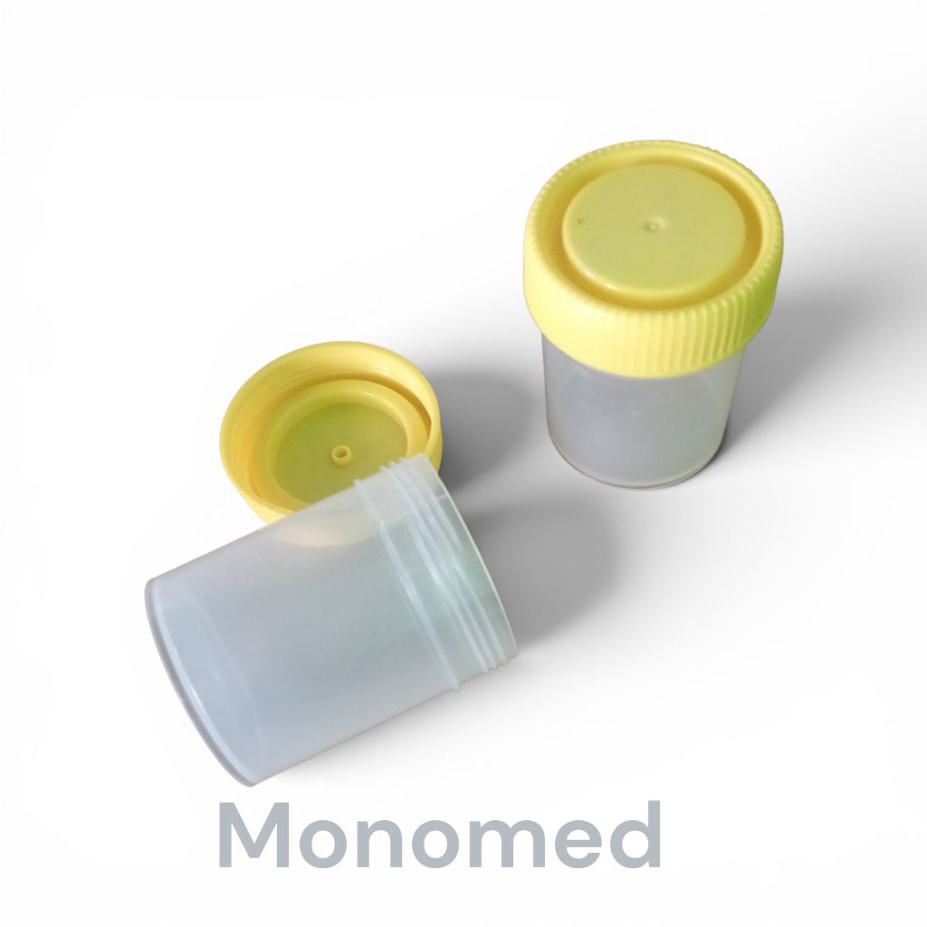 1pcs Pot urine container 50ml/pot dahak 50cc/non steril