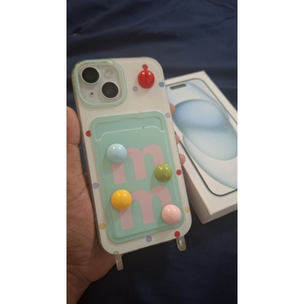 Iphone 15 128gb inter minus lcd fullset dus