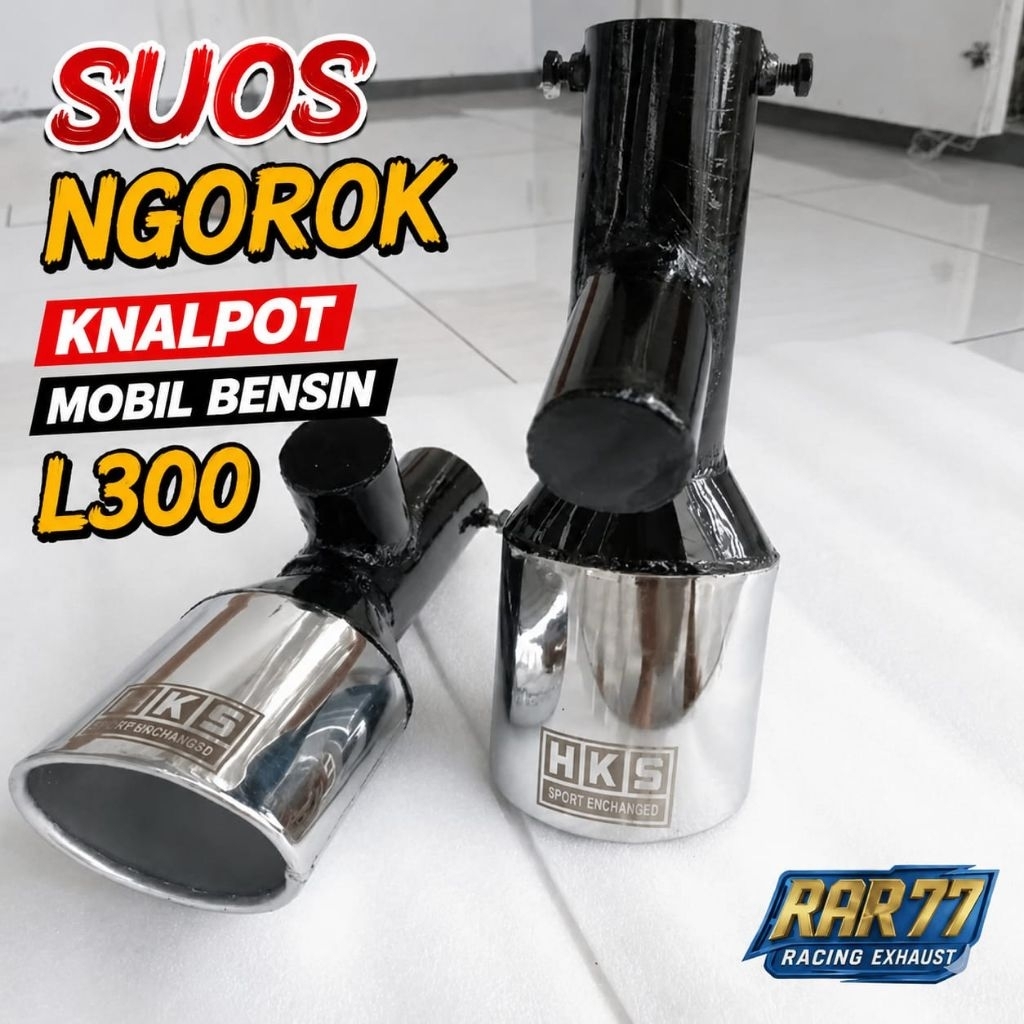 Knalpot Suoss Sos Ngorok Knalpot Mobil Bensin Kualitas Handmade Garansi Bunyi