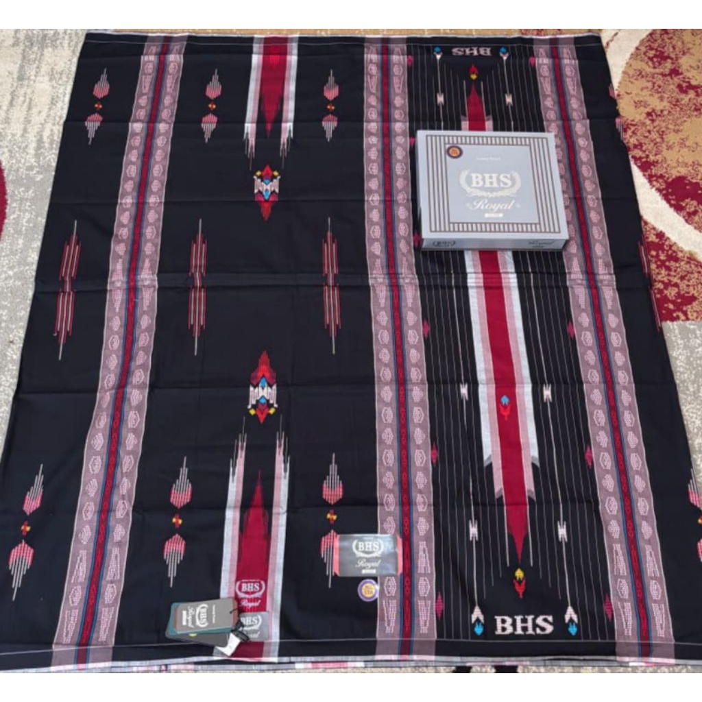 SARUNG BHS ROYAL STA GRADE SILVER JAHIT TENGAH