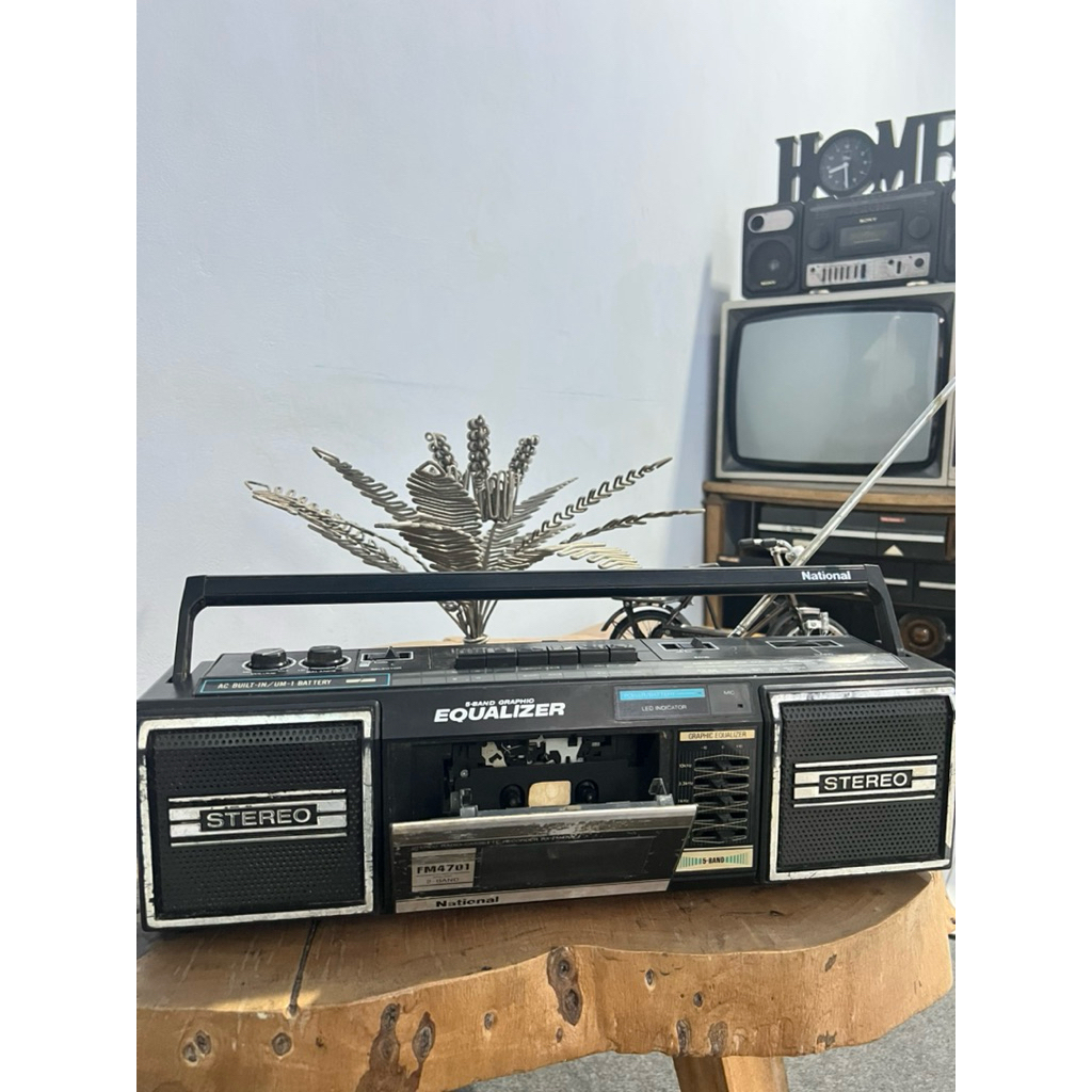 Tape Radio National vintage