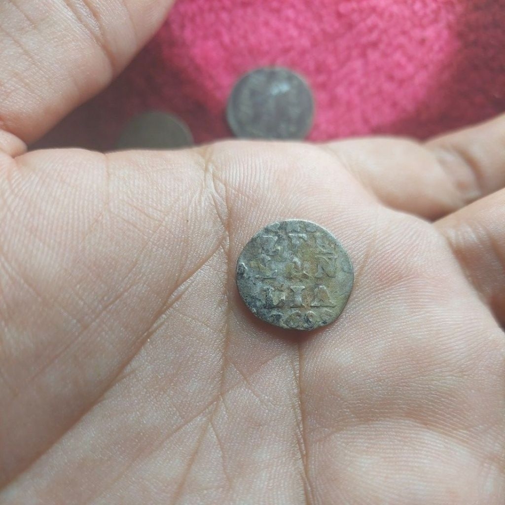 Koin perak 2 stuiver 1699. profinsi zeeland. jarang