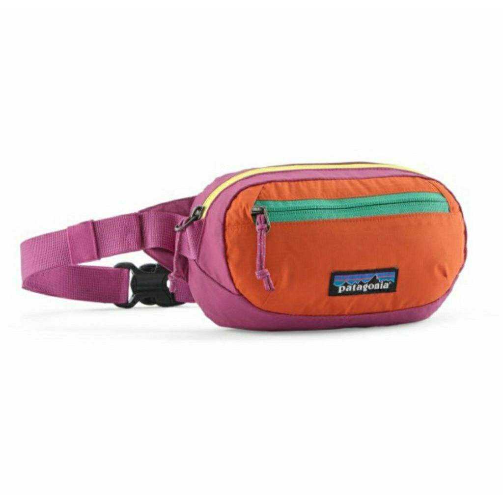 PATAGONIA TERRAVIA MINI HIP PACK L MAGENTA ORANGE TAS PINGGANG TAS SELEMPANG PRIA TAS OLAH RAGA TRAV