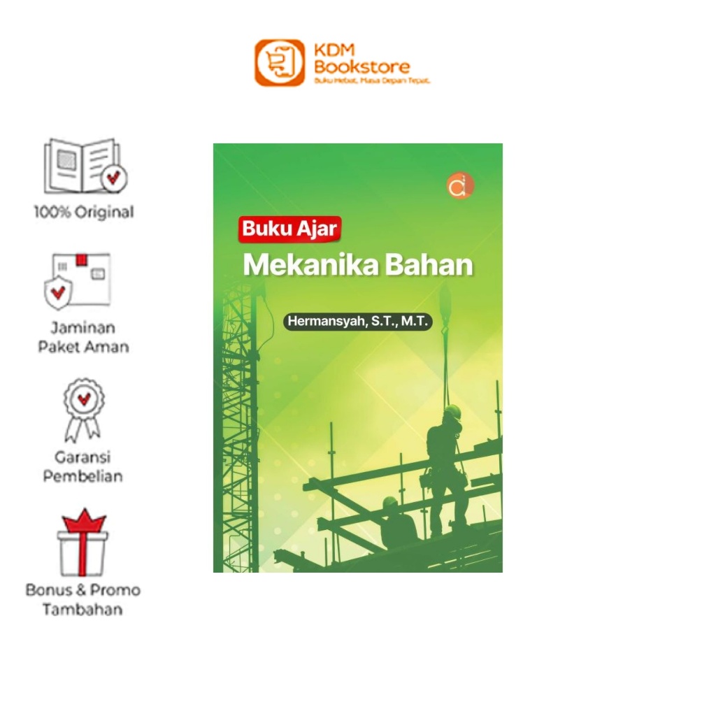 Buku Ajar Mekanika Bahan | Teknik | Deepublish | 2026