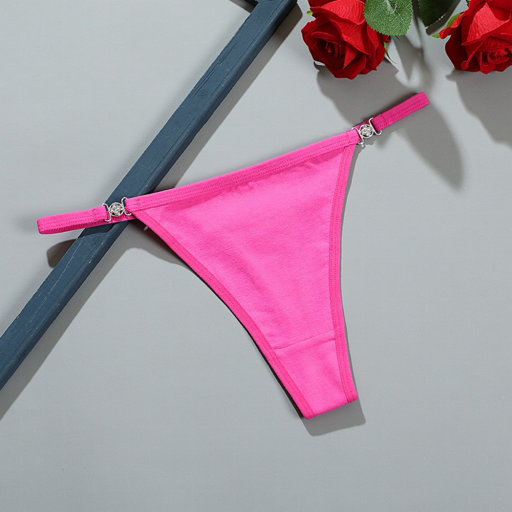 Celana Dalam Wanita Thong bahan katun Low waist (6833)