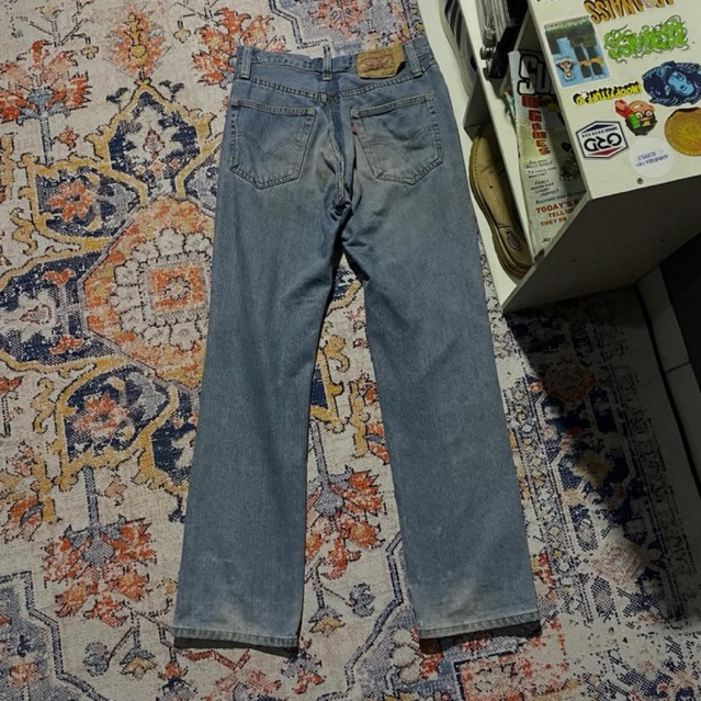 Denim Pants Leppongg 501 XX USA Butterfly Bottom