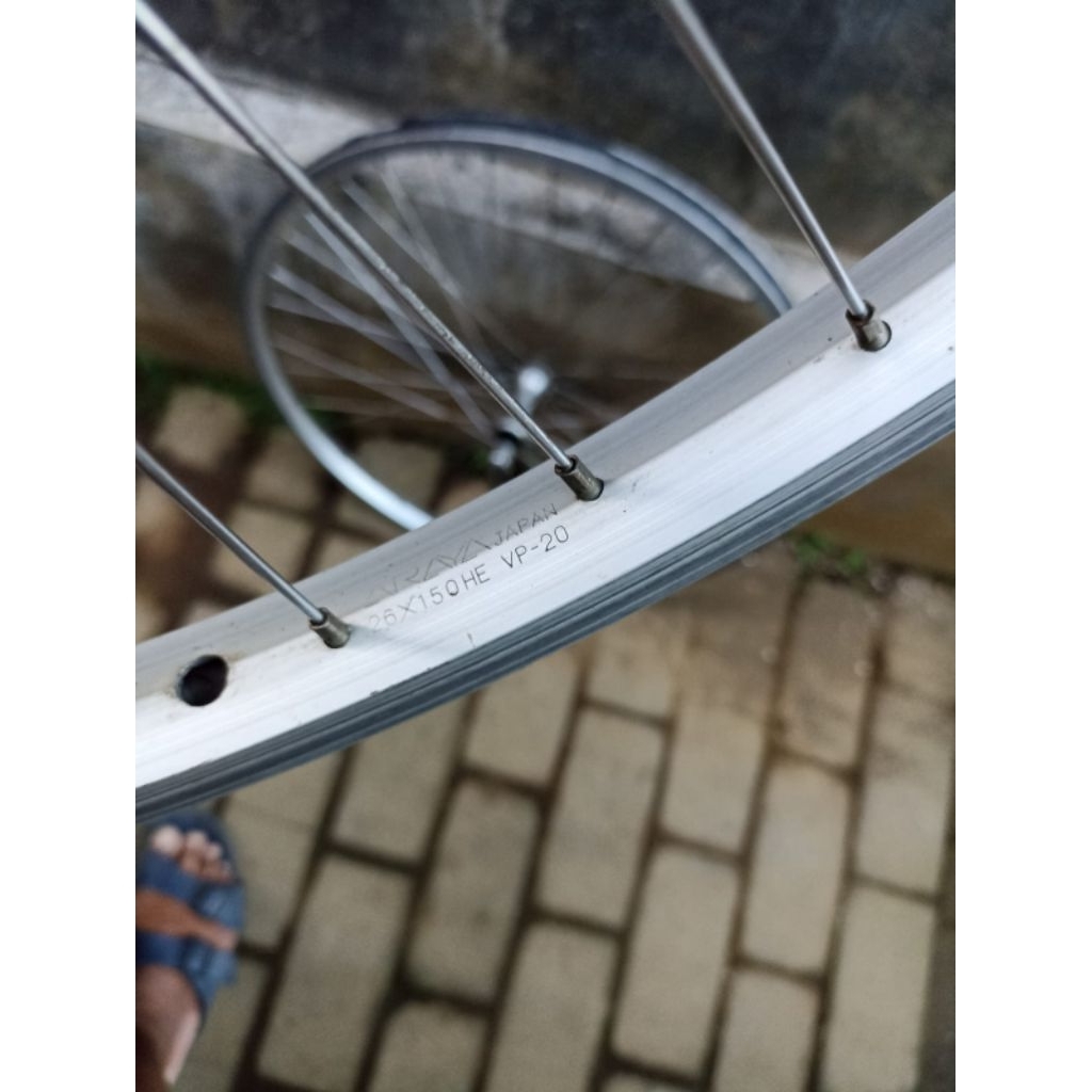 wheelset 26 vintage araya shimano sloop