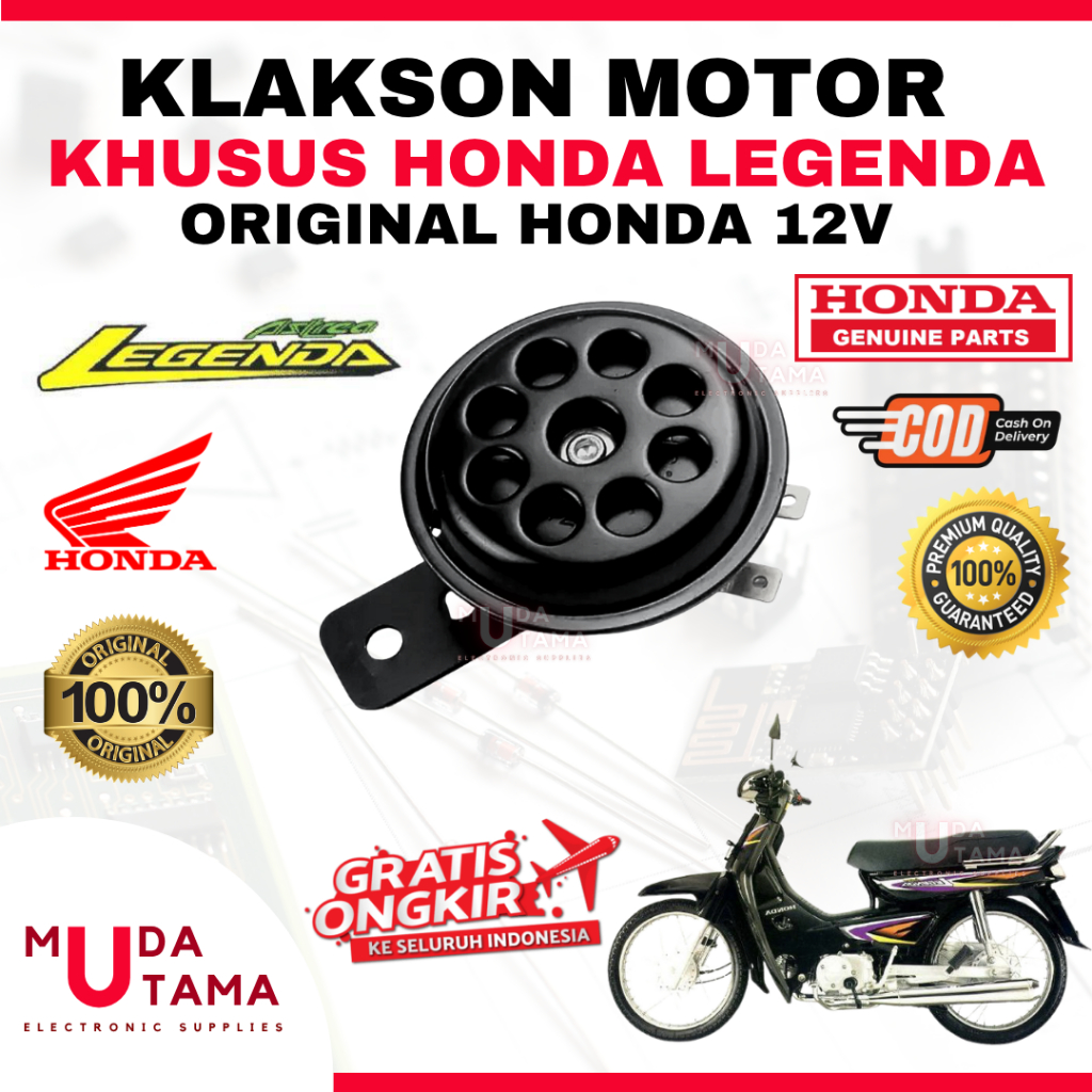 Klakson HONDA LEGENDA - ORIGINAL HONDA | Klakson Motor HONDA LEGENDA | Klakson LEGENDA Original | Kl