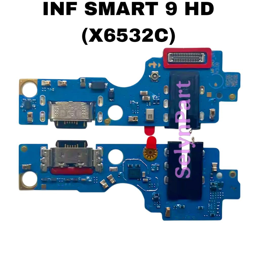PAPAN CAS / PCB CAS / CONECTOR CAS HP INFINIX SMART 9 HD (X6532C) ORI