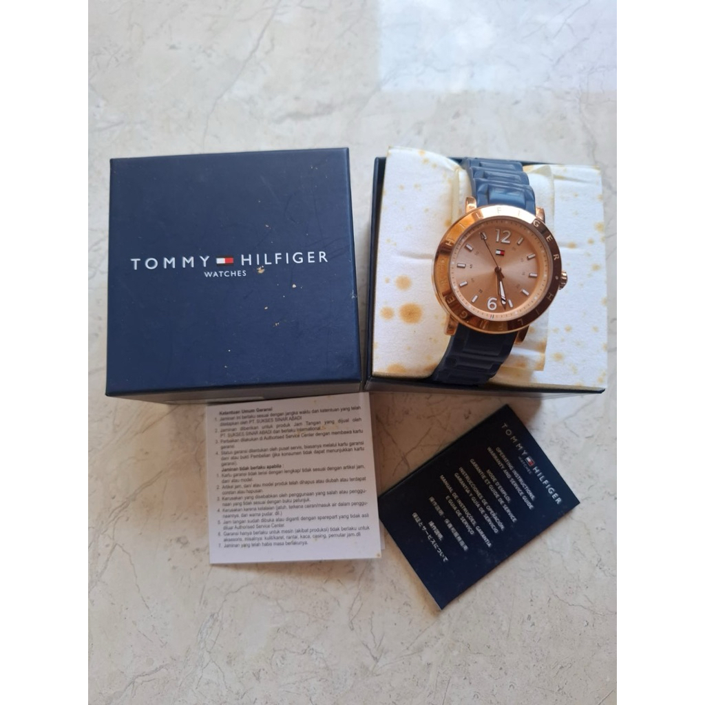 Preloved / second / bekas jam tangan tommy hilfiger or*