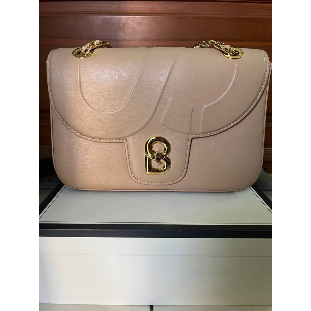 Alma Chain Bag Buttonscarves Medium Warna Taffy Original