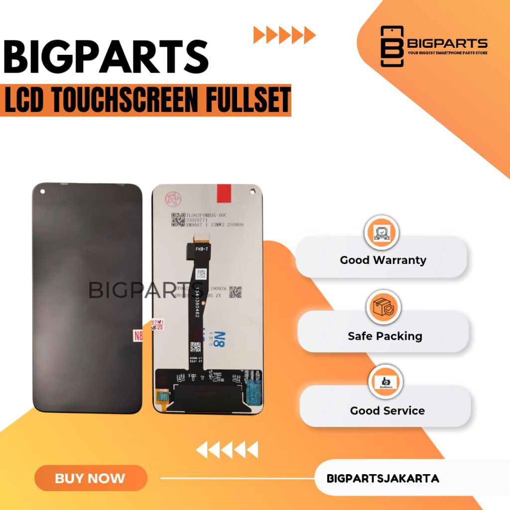 LCD TOUCHSCREEN HWI NOVA 20 PRO NOVA 5T COMPLETE