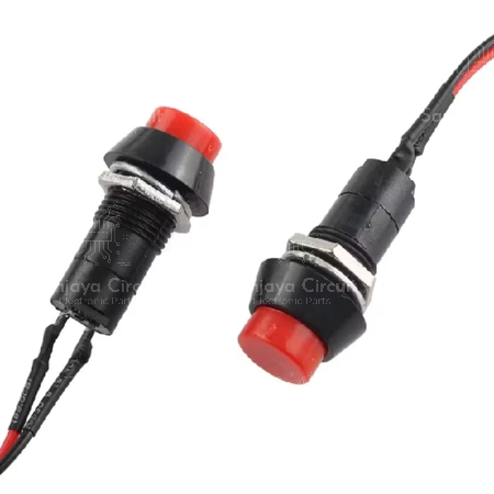 Switch Saklar Push On Off Bulat 2 Pin