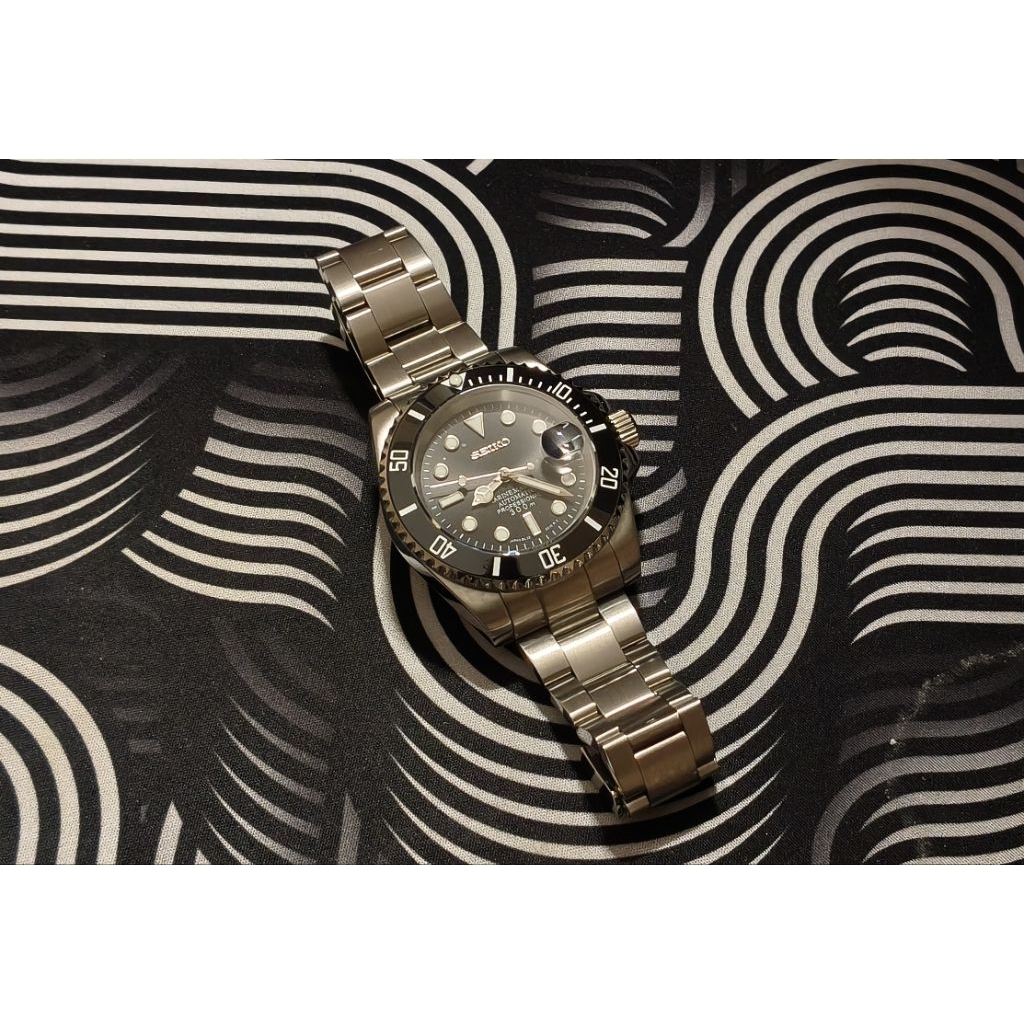 seiko submariner mod NH35 date