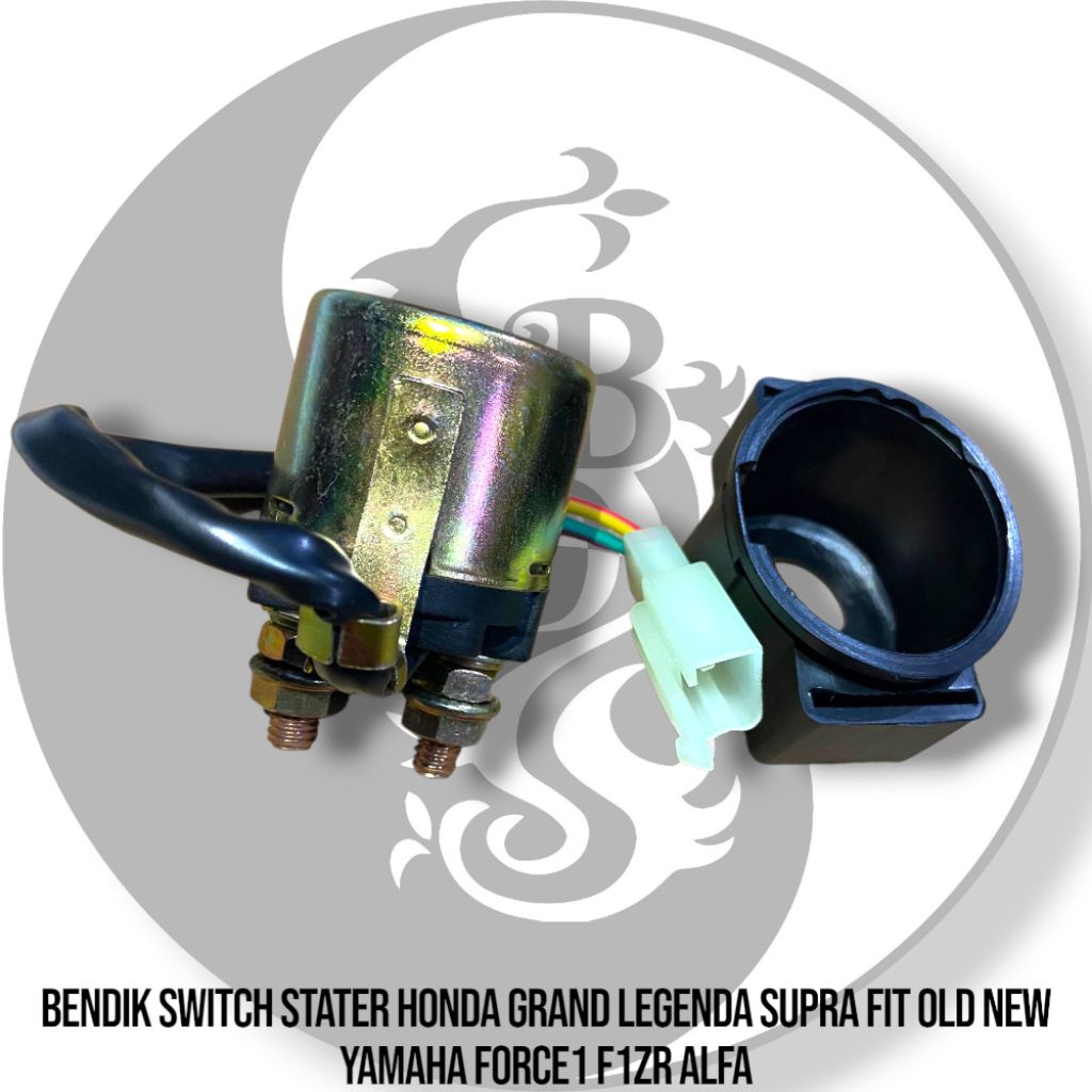 Bendik Switch Stater Plus Karet Honda Grand Legenda2 Supra Fit X Old New Yamaha F1zr Alfa Pnp