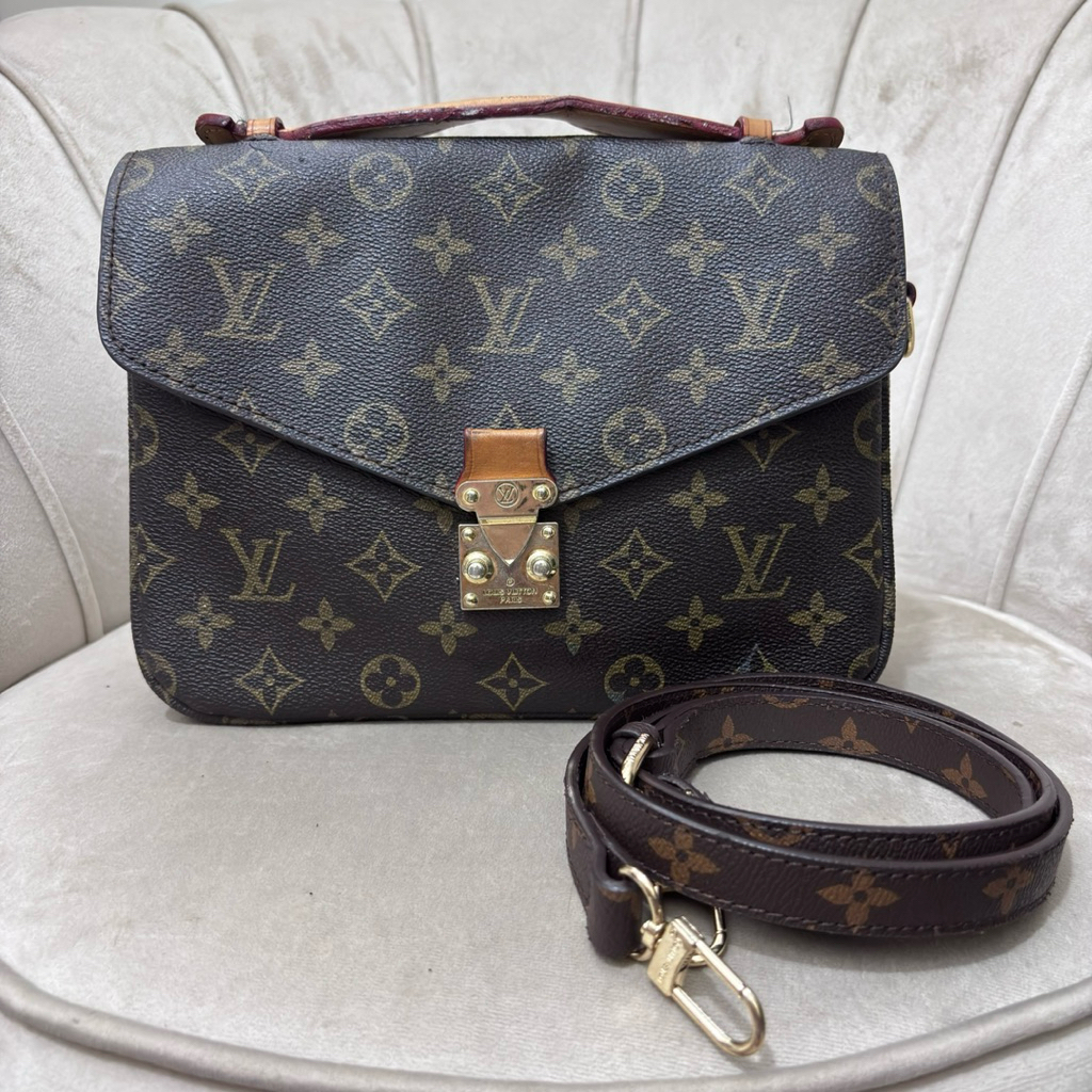 [ Preloved ] Tas Selempang LV Metis Monogram Pochette Tas Wanita SD6899