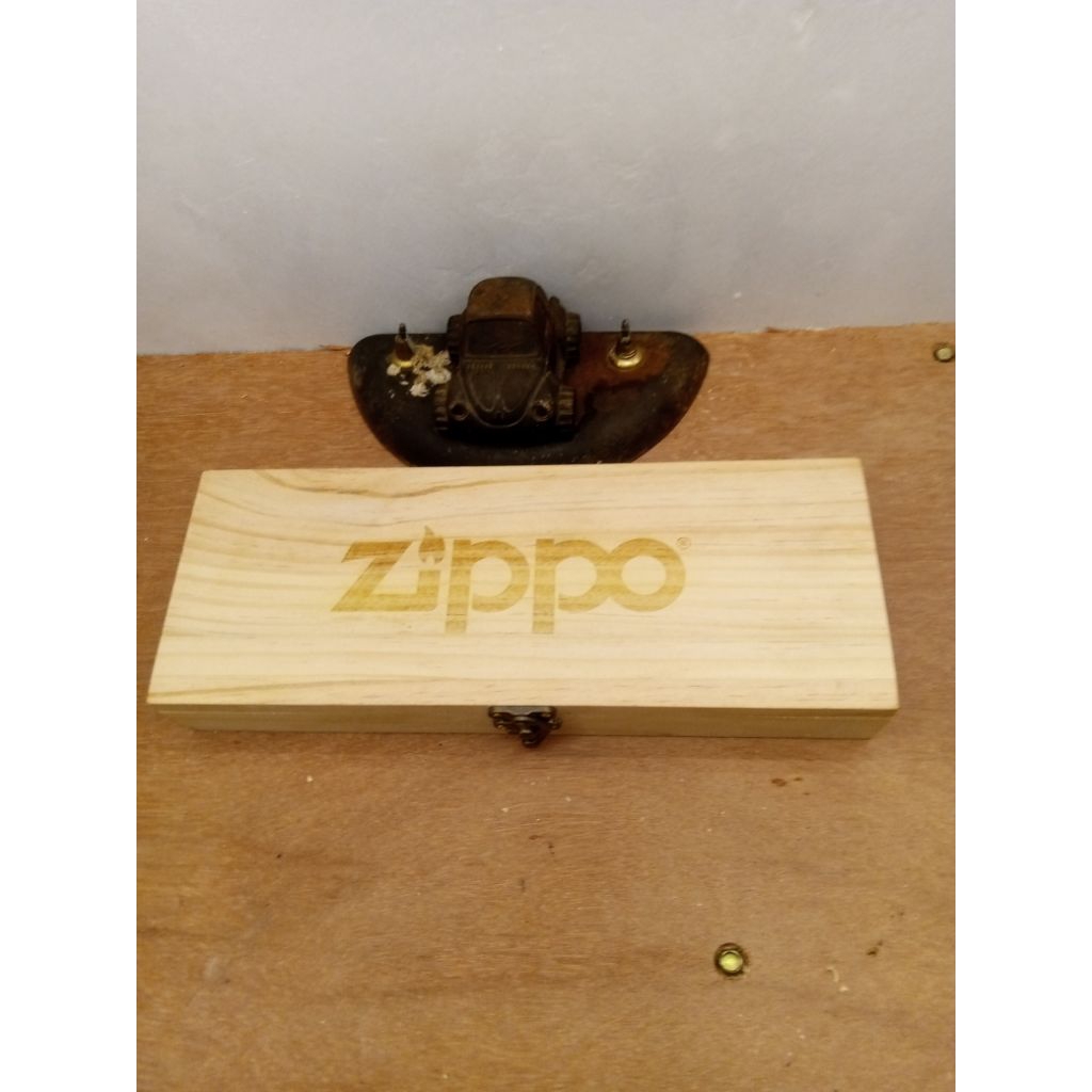 kotak zippo vintage isi 5 zippo