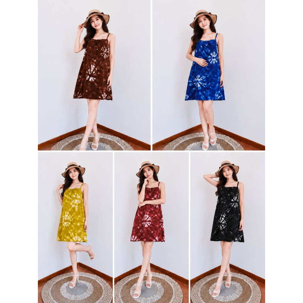 Daster/Daster Tangan Tali Satu/Yukensi/Yukensi Tali Muti/Yukensi Tye Dye