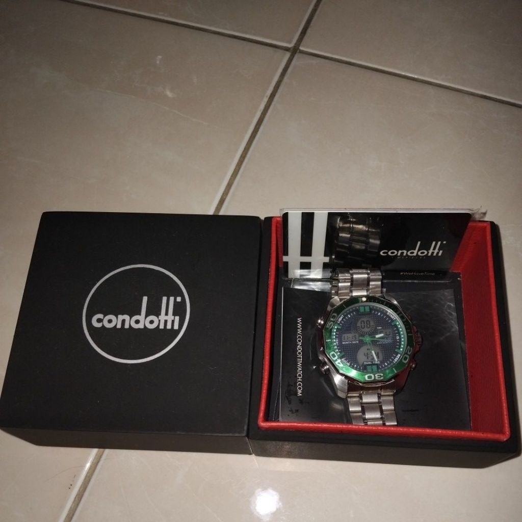 (READ DESCRIPTION) ORIGINAL CONDOTTI MISTO WATCH CN5057-S06-S02