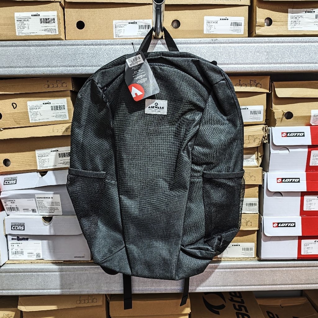 Backpack/Tas Ransel Airwalk BENTON Unisex - Black [AIWXBP24011B]