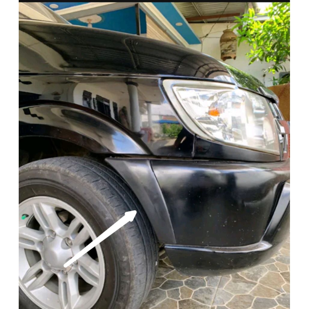 over fender satuan Isuzu panther kapsul Ls