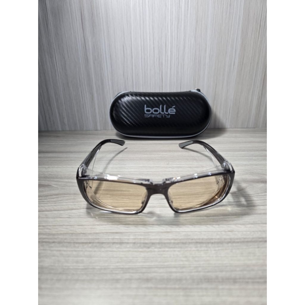 Kacamata Safety Bolle B808 Hitam Lensa Minus