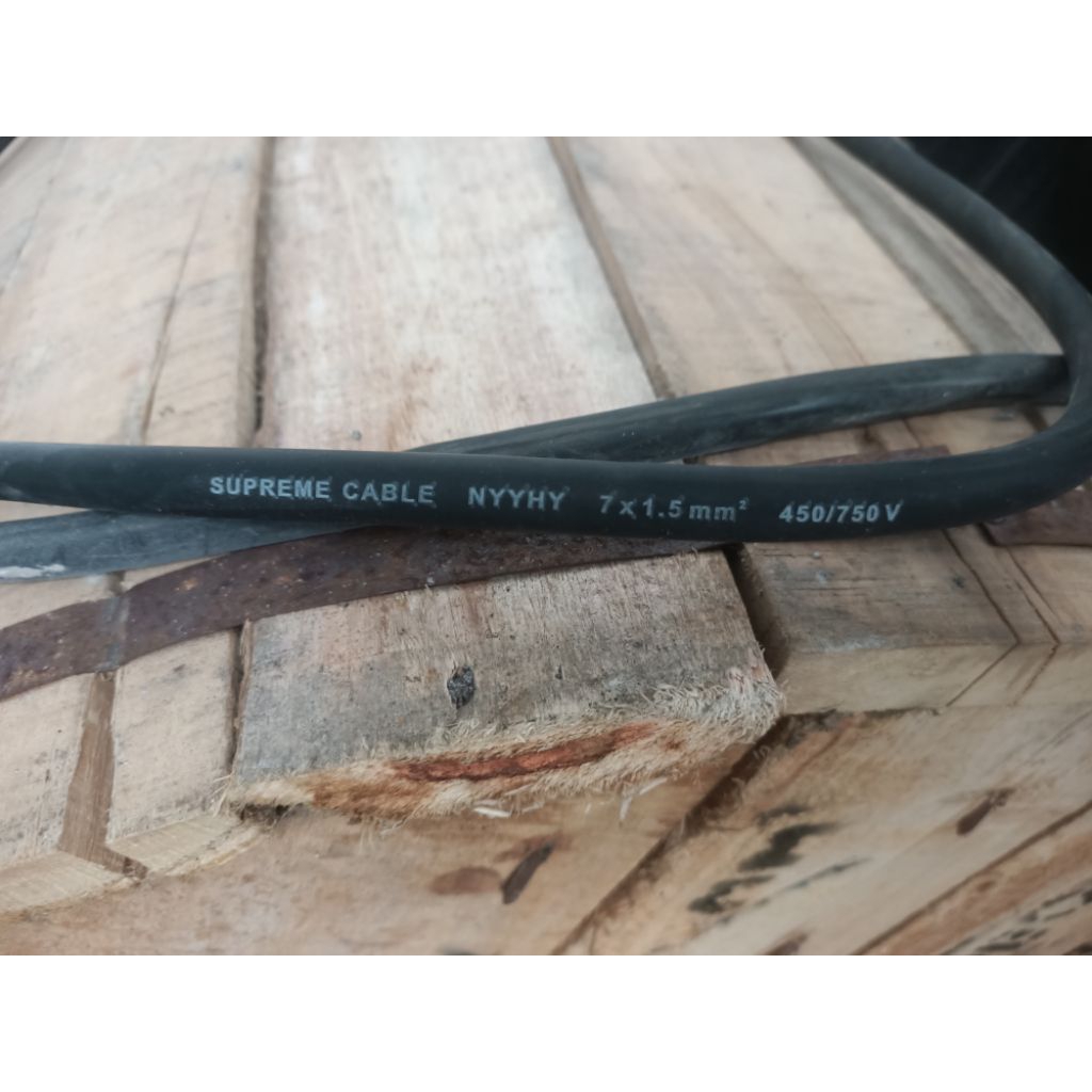 Kabel Serabut NYYHY 7 x 1,5 SUPREME mtr