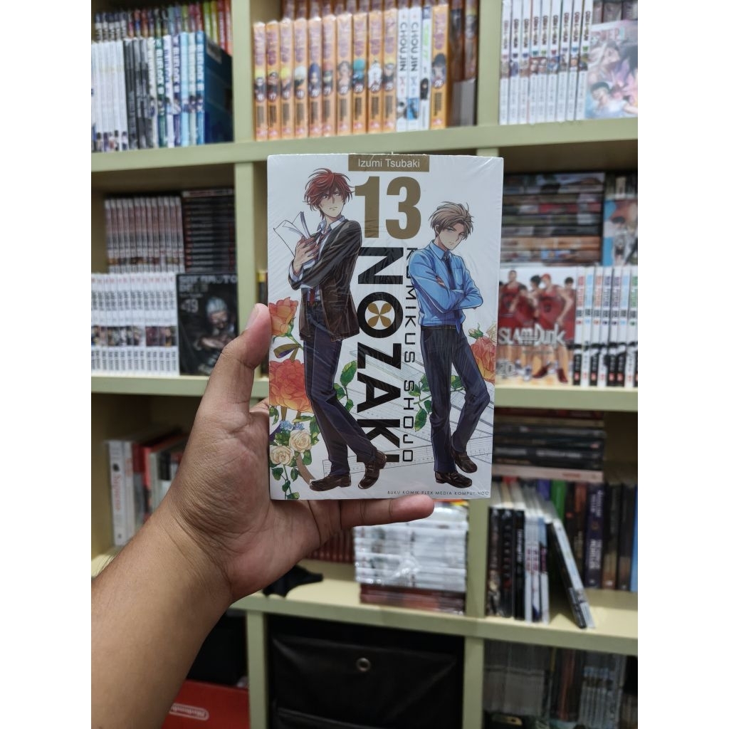 komik manga komikus shojo nozaki vol 13 new seal