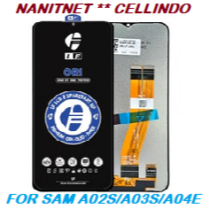 LF> LCD TS  SAMSUNG A02S / A03S / A035 / A035F/DS / A035M  / A04E  BLACK SUPER QUALITY