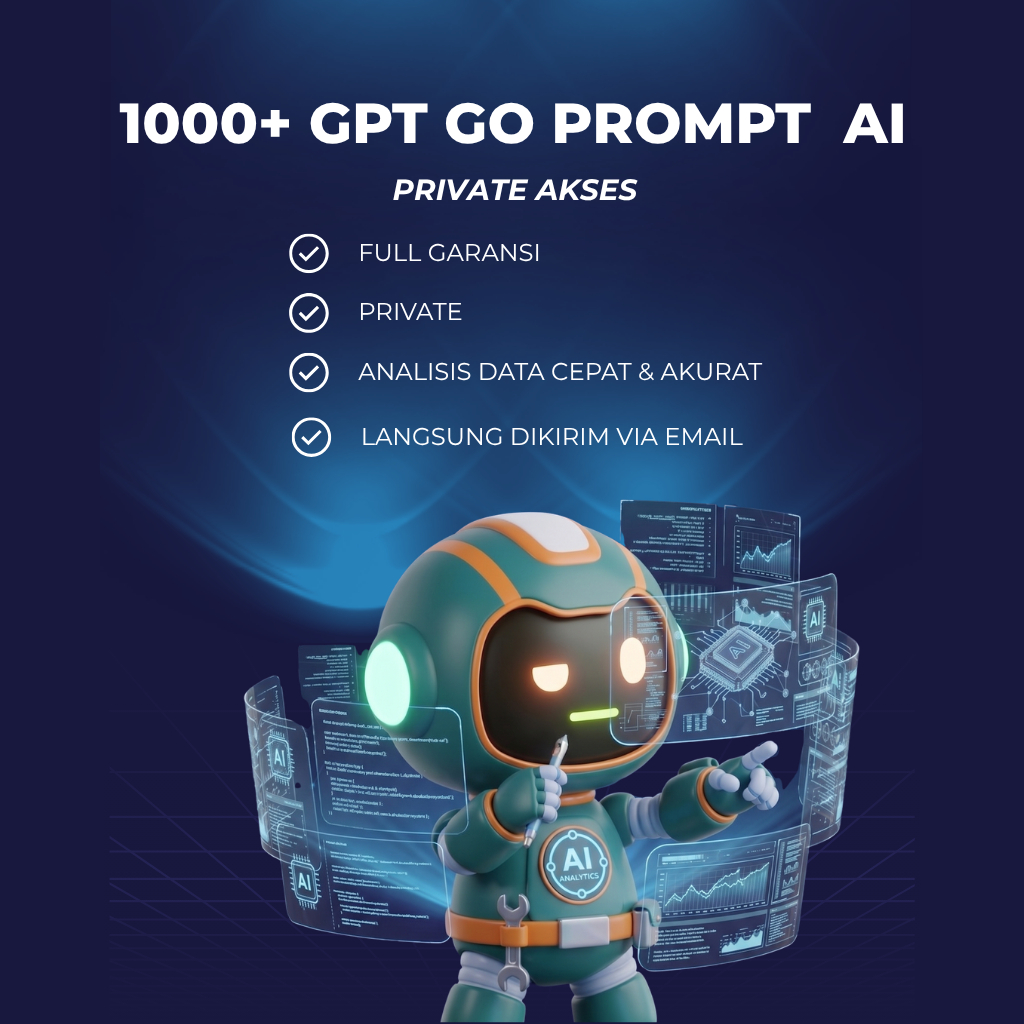 10000+ Promp | Akses GPT GO Plus Private ( Email Pribadi Via invite )